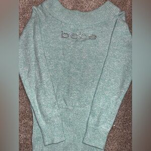 Mint Green Sweater BEBE Y2K